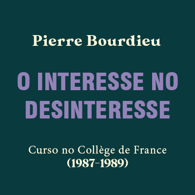 O interesse no desinteresse