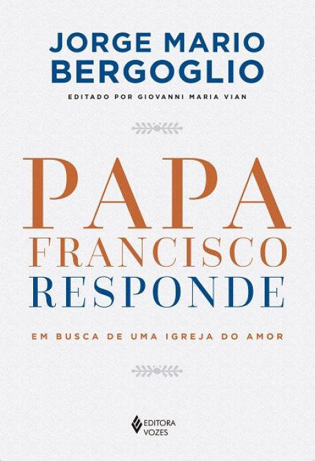 Capa do livro "Papa Francisco responde"