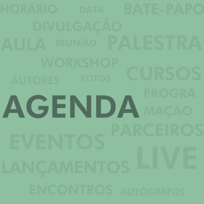Agenda – Lançamentos, cursos e eventos