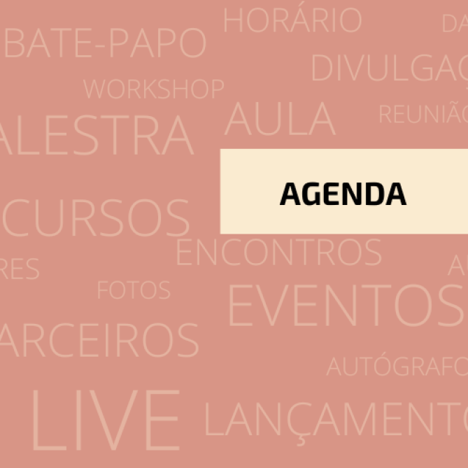Agenda – Palestras, cursos, lives e eventos