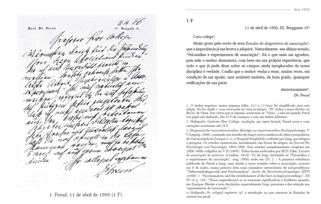 Carta de Freud.
